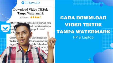 Sebab, proses convert video sering kali gagal jika copy link langsung dari aplikasi tiktok. 3 Cara Download Video TikTok Tanpa Watermark (HP & Laptop ...