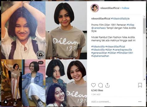 Atau apakah benar saat meninggal nike itu dalam keadaan mabuk? Rambut Baru, Vanesha Prescilla Dibilang Mirip Nike Ardilla ...