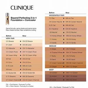 Clinique Foundation Color Chart Gallery Of Chart My Girl