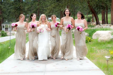 Every wedding is a unique affair, the perfect representation of the couple being celebrated. Beige/Champagne Color for Bridesmaid Dresses? — The Knot ...