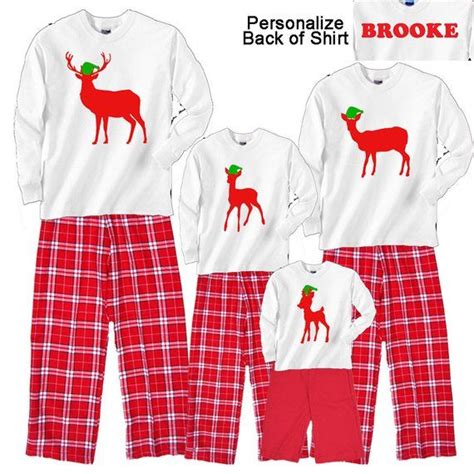 Best christmas pajamas of women from women collections for sale with up to 23.00% off. Personalized Holiday DEER FAMILY Christmas Pajamas for ...