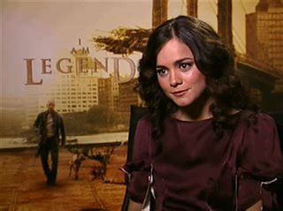 Do not appropriate them to yourself. Alice Braga (I Am Legend) Interview 2007 | Movie Interview
