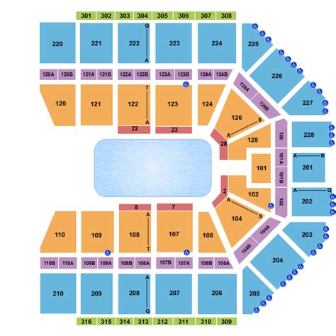 Plan de salle | antwerps sportpaleis. Disney On Ice Tickets | Seating Chart | Van Andel Arena ...