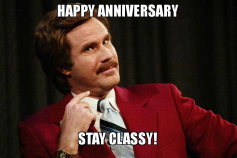 A work anniversary is a time to celebrate! Wedding Anniversary Meme For Wife, Husband and Loved Ones