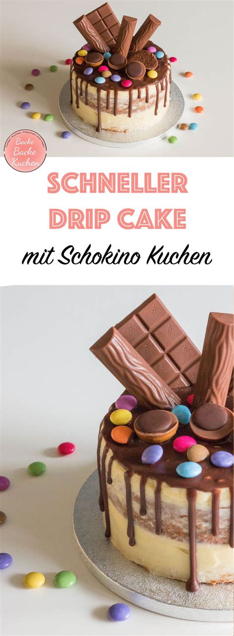 Check spelling or type a new query. Drip Cake - Schokino Kuchen mal anders - Backe Backe ...