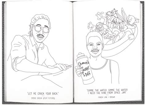 | coloringbook.com offers professional custom coloring books made in the usa. Chance The Rapper's Coloring Book Lyrics Are Now In A Real ...