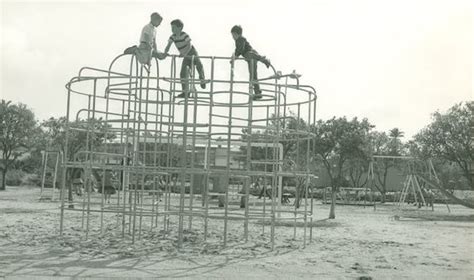 Eugene's monkey bar & grill. Monkey Bars now deemed too dangerous. Most have been ...