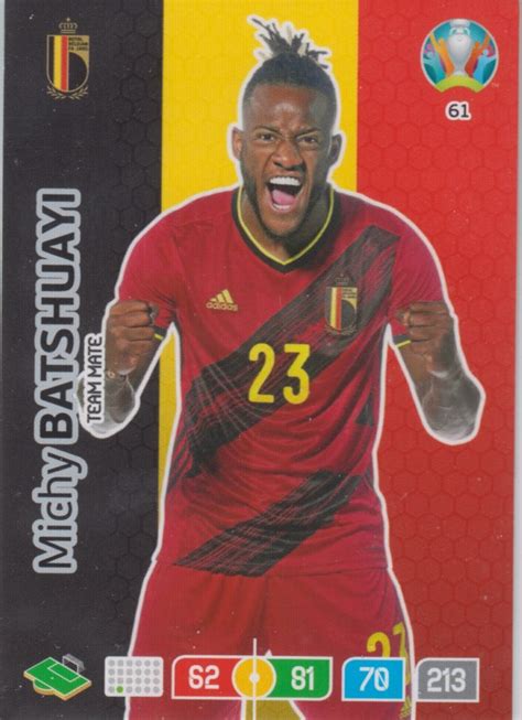 Belgium striker michy batshuayi has hilariously trolled himself after kicking the ball into his own face while attempting to celebrate adnan januzaj's goal against england in the team's final group g game. Adrenalyn Euro 2020 - 061 - Michy Batshuayi (Belgium ...