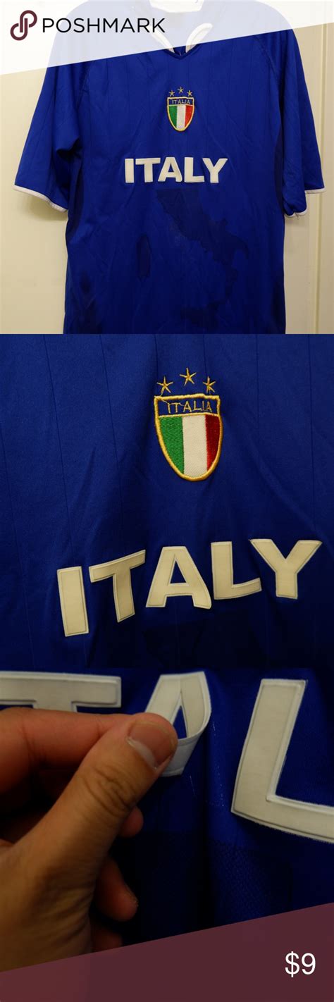 Italy kappa 100% original soccer jersey football shirt 2000/2001 home kit l used. Italy Soccer Jersey | Italy soccer, Soccer jersey, Soccer