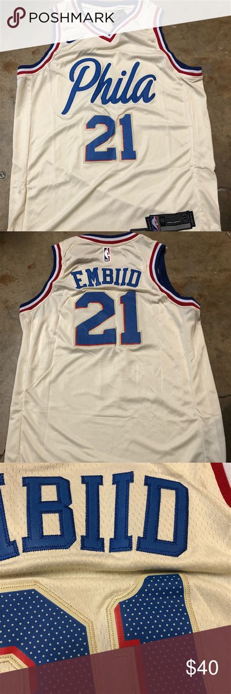 The sixers' new city edition jerseys will go on sale starting on thursday, dec. Joel Embiid #21 Sixers city edition jersey Brand new with ...