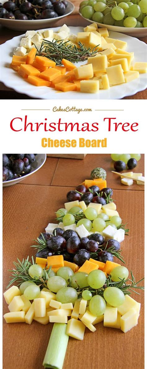 Even more cold appetizer dips: Christmas Tree Cheese Board | Recipe (With images ...