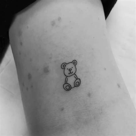 Jul 16, 2020 · a baby bear tattoo is all about a bear's softer side. Small Teddy Bear Tattoo Ideas