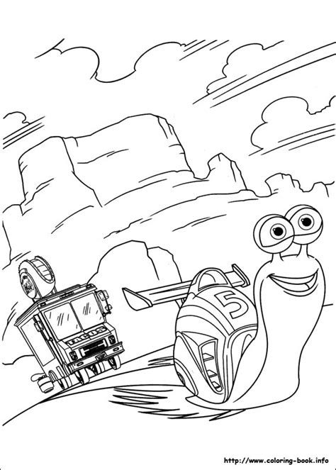 Snail coloring pages for kidsone again free coloring animal pages which i want share for you all, i hope our collection of coloring pages can help your kids easy when drawing. Turbo Coloring Pages - Coloring Home