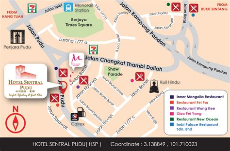 Select room types, read reviews, compare prices, and book hotels with trip.com! Map & directions - Sentral Pudu Hotel | Book online