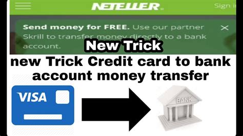 Check spelling or type a new query. New Trick Credit card to bank account money transfer and out of India money transfer bank ...