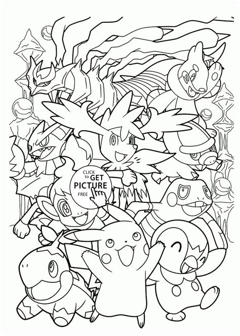 Unfortunately, ash oversleeps and by the time he wakes up all the pokémon are gone, except for pikachu. Pin on Pokemon coloring pages