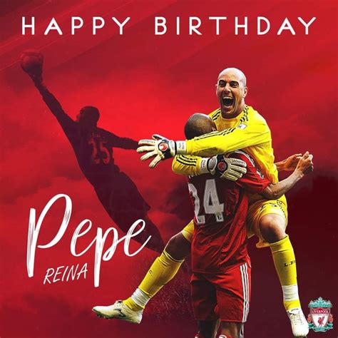 Agora também estamos expandindo através do modelo de franquia. Pepe Reina's Birthday Celebration | HappyBday.to