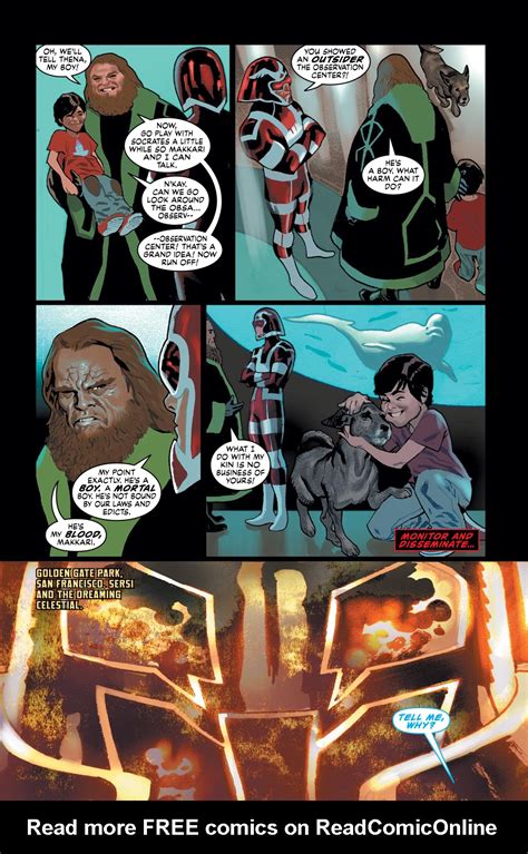 Eternal revenge is a dish best served forever. Eternals 2008 Issue 4 | Viewcomic reading comics online ...