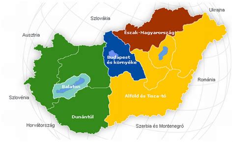 Magyar orszag szomszedos orszagai : Magyarország Tájegységei Térkép | marlpoint