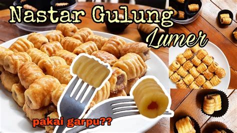 Kalau tak punya cetakan rolling pin untuk membuat tekstur yang cantik kita masih bisa menggunakan garpu. Resep Nastar Gulung - Hijab Muslimah