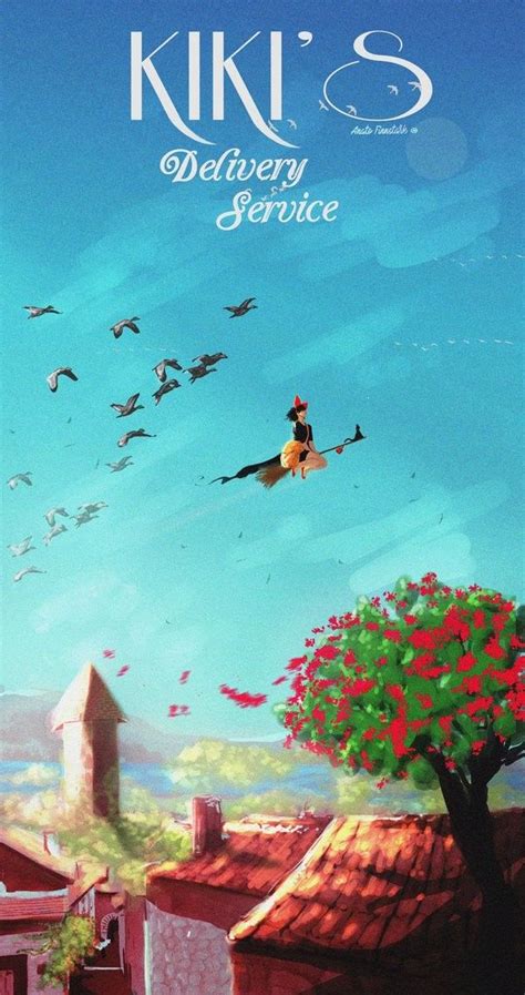 Shoushin no kiki kiki' s delivery service. Kiki's delivery service ( ghibli), Anato Finnstark on ...