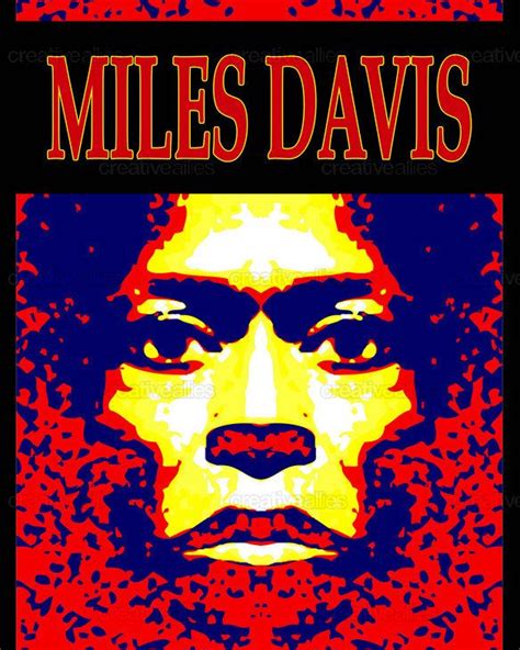 Vind fantastische aanbiedingen voor miles davis poster. Miles Davis Poster by Jeremy J. Nanney | Miles davis, Jazz ...