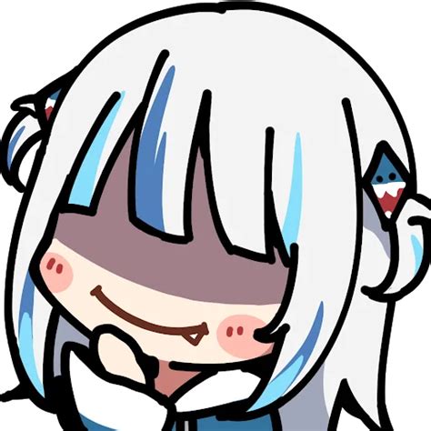 3648 drawings on pixiv, japan. hololive-EN-gura WhatsApp Stickers - Stickers Cloud