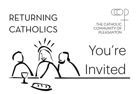 Returning Catholics - The Catholic Community Of Pleasanton