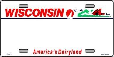 Photo about blanked vehicle license plate ready for your text. Wisconsin Blank License Plate