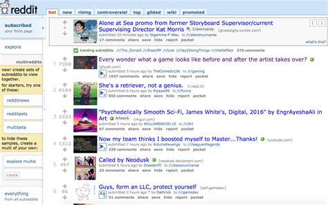 Come and view more websites that complement tumblr. On the Front Page of Reddit! Your Questions Answered news ...