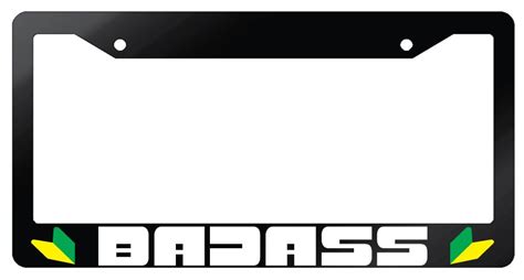 We did not find results for: Badass (JDM) Glossy Black Plastic License Plate Frame | eBay