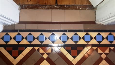 Surprisingly after all these years the majority of. Full Restoration of a Minton Tiled Victorian Hallway Floor ...