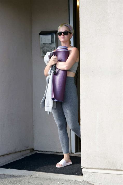 Her buttocks are covered by a layer of cloud going over the area for decency. Katy Perry seen wearing a grey crop top and matching ...