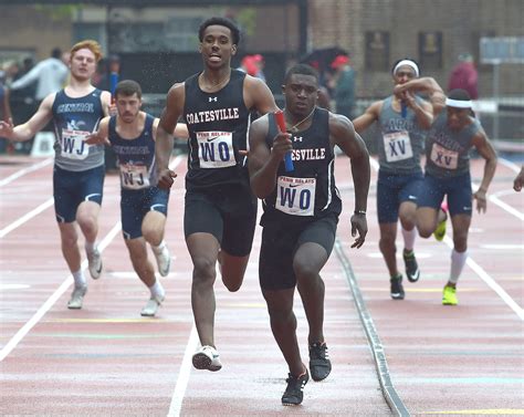 Sporting event in philadelphia, pennsylvania. Coatesville boys 4×100 posts fastest American time at Penn ...