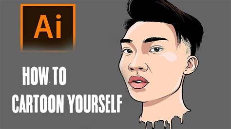 Not only that, but vectors hold a greater advantage when digitizing before we add some color into your illustration, add a new layer by hitting the folded square icon in the layers panel. How To Cartoon Yourself !- Step By Step /RiceGum Tutorial ( ADOBE ILLUST... #grafiktasarım H… in ...