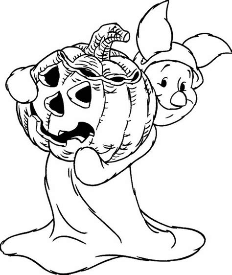 Print these halloween bat coloring pages for free, for your little ghouls! Halloween Coloring Pages | halloween piglet coloring page ...