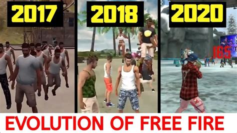 Garena free fire mod apk. Evolution Of Garena Free Fire || Free Fire Evolution 2017 ...