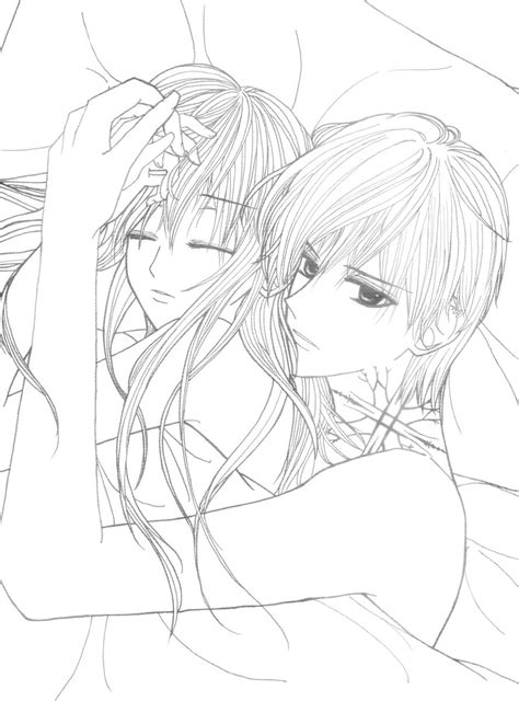 Image of coloring pages of anime couples download free printable. Cute Anime Drawing Ideas at GetDrawings | Free download