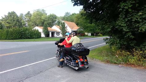 Hello to all the people in the room and i hope you're doing well today❤️. A guy's First time Harley ride with a Wheelie - YouTube