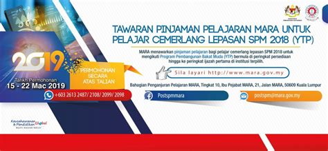 Terbuka kepada warganegara malaysia sahaja. Permohonan Pinjaman Pelajaran MARA 2020 (YTP) Lepasan SPM ...