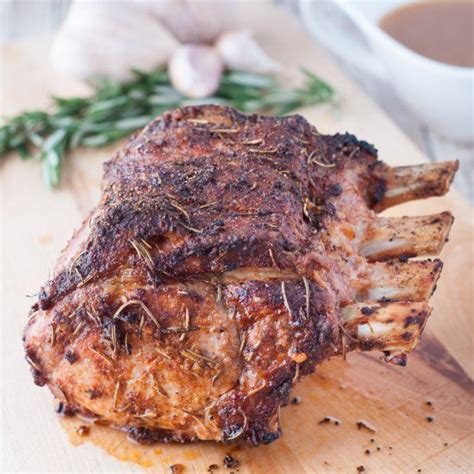 I varied the spices in the rub on the pork chop and used rosemary and thyme with the. Recipe Center Cut Rib Pork Chops - Is it possible to make ...