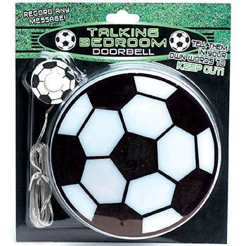 Get great deals on ebay! Talking Football Bedroom Doorbell Novelty Gift - review ...