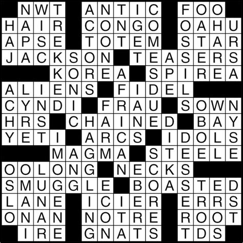 Chapter 9 9.1 start thinking! Crossword puzzle answers: February 15, 2016 - Metro US