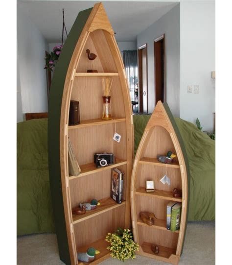 I've got some older pictures posted on our boat page , but. Wooden Boat Shelves Provide The Nautical Look For Any Room ...