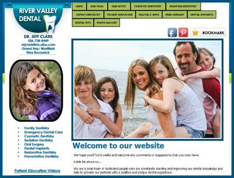 But brushing and flossing alone is rarely enough. Our new website is open... www.rivervalleydental.ca ...