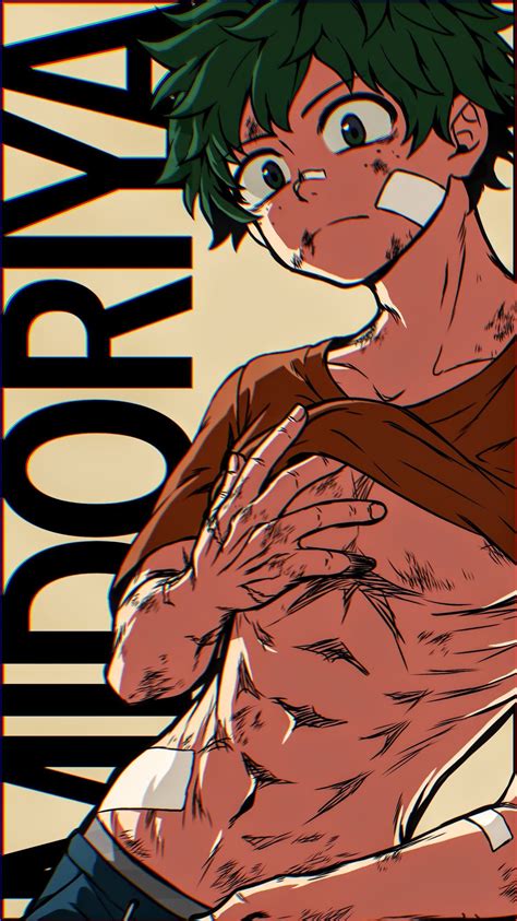 Creo que es algún pro. Shirtless Deku Wallpapers - Wallpaper Cave