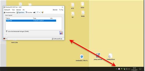 Customize the desktop icons layout as you want. DesktopOK zum Speichern und wiederherstellen von Icons ...