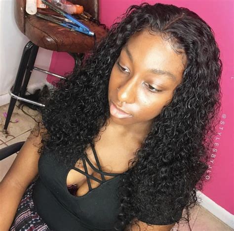 Eur 51.34 to eur 55.06. Curl hair . Glueless frontal sew in 🙌🏽 NO hair out. Slayed ...