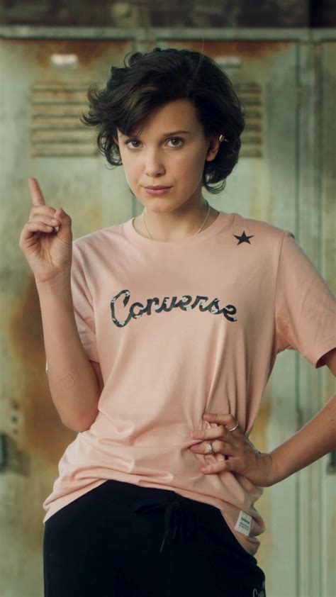 Keep up to date with all her upcoming projects, photoshoots, red carpets, etc. Millie Bobby Brown Mobile Wallpapers - Wallpaper Cave