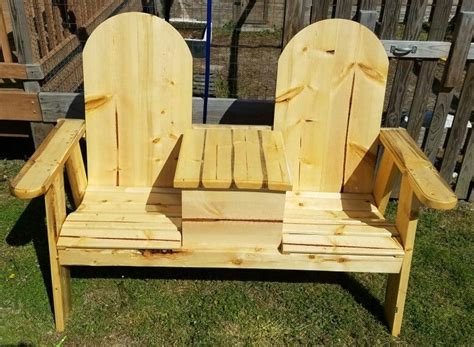 The better the wood preparation, the better the final result. Wooden bench with cooler. No stain just polyurethane ...
